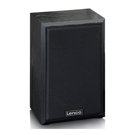 Lenco A004814 LS-101 Turntable & Hi Fi speakers - Black