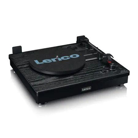 Lenco A004814 LS-101 Turntable & Hi Fi speakers - Black