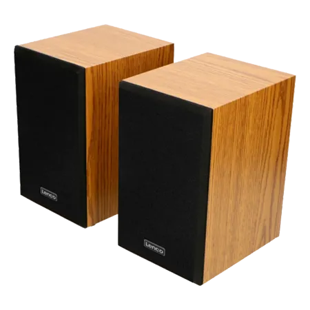 Lenco A003106 LS-300 Turntable & Hi Fi Speakers - Wood