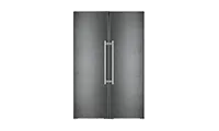 Liebherr XRFbs5295 American Side by Side Fridge Freezer - Black Steel
