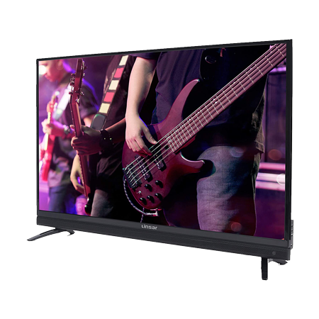 Linsar 32SB100 32" HD Ready LED TV with Built-in Soundbar and Freeview Black