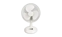 Luxurious Living 12INCHDESKFANW 12 Inch Desk Fan - White