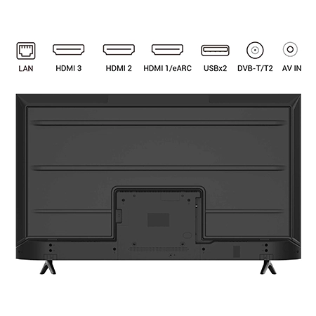 Metz 43MRD6000YUK 43" DLED UHD 4K HDR Roku Smart TV