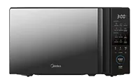 Midea MMO-EM20MOPF 20L Solo Microwave - Mirror Black