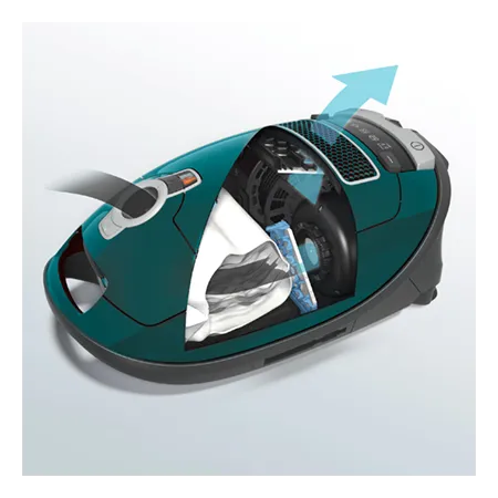 Miele C3ACTIVE Complete C3 Active Vacuum - Petrol Blue