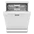 Miele G7130SCW 14 Place Settings Freestanding Dishwasher