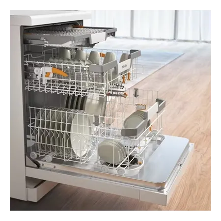 Miele G7600SC-White Fullsize Freestanding Dishwasher - Brilliant White