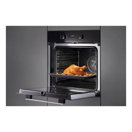 Miele H2455B Built In Electric Single Oven - Obsidian Black