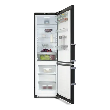 Miele KFN4795AD Freestanding Frost Fridge Freezer with BlackSteel Door