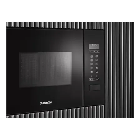 Miele M2234SC Built In Microwave With Grill - Obsidian Black