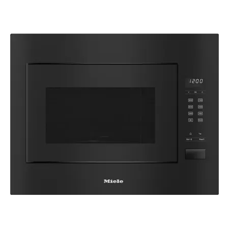 Miele M2240SC Built In Microwave Oven - Obsidian Black