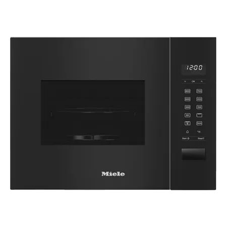 Miele M2224SC Built In Microwave Oven - Obsidian Black