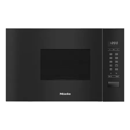 Miele M2234SC Built In Microwave With Grill - Obsidian Black