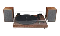 Mitchell Acoustics PHONOS Vinyl Stereo System - Walnut Colour Finish