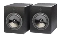 Mitchell Acoustics USTREAMTWO Active Stereo Wireless Speakers - Black