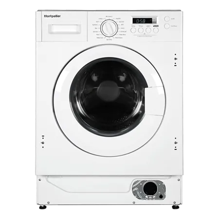 Montpellier MBIWM814 8Kg Integrated Washing Machine in White