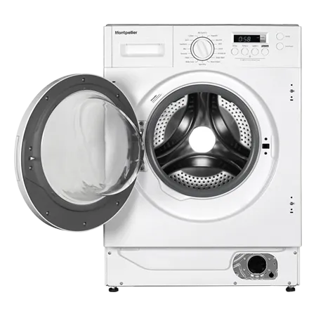 Montpellier MBIWM814 8Kg Integrated Washing Machine in White