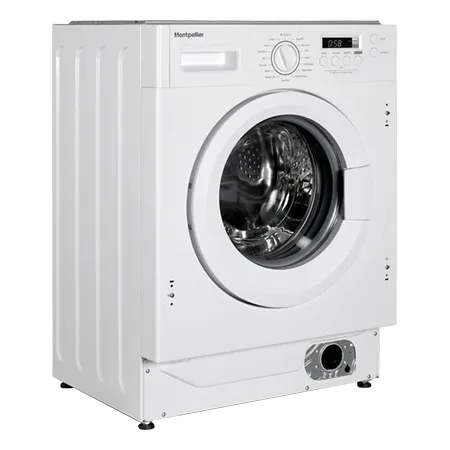 Montpellier MBIWM814 8Kg Integrated Washing Machine in White