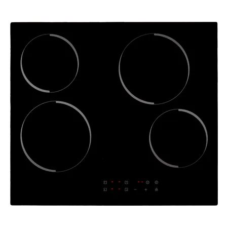 Montpellier MCH59CK 59cm Ceramic electric Hob with Rotary Controls