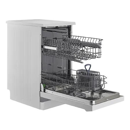 Montpellier MDW1054W 45cm Freestanding Slimline Dishwasher in White