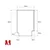 Montpellier MDWBID4553 Slimline 45cm Built In Dishwasher