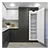 Montpellier MITF197 Built in NoFrost Sliding Hinge Freezer
