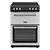 Montpellier MMRC60FX 60cm Ceramic Mini Range Electric Cooker with Double Oven in Stainless Steel