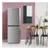 Montpellier MNF167ES Freestanding 50/50 No Frost Fridge Freezer in Silver