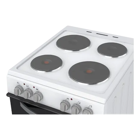 Montpellier MTCE50W 50cm Twin Cavity Electric Cooker in White