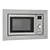 Montpellier MWBI17-300 Built in Slim Depth Microwave) in Stainless Steel Colour