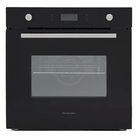 Montpellier SFO74B Electric Double Oven Black