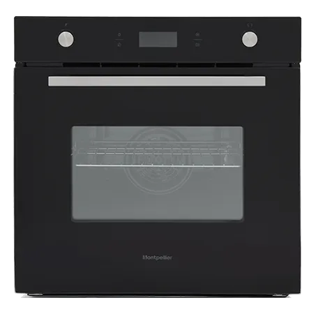 Montpellier SFO74B Electric Double Oven Black