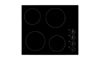 Montpellier MCH59CK 59cm Ceramic electric Hob with Rotary Controls