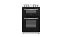 Montpellier MTCE50W 50cm Twin Cavity Electric Cooker in White