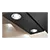 NEFF D63IDK1S0B 60cm Wall Mounted Cooker Hood Clear Black Glass