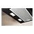NEFF D85IFN1S0B 80cm Wall Mounted Cooker Hood Clear Black Glass