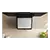 NEFF D85IFN1S0B 80cm Wall Mounted Cooker Hood Clear Black Glass