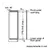 NEFF KI1811SE0G Built in Larder Fridge - Sliding Hinge