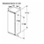 NEFF KI1812FE0G Built in Larder Fridge -Flat Hinge