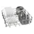NEFF S145HTS01G Semi Integrated Dishwasher  60cm Width in Stainless steel
