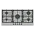 NEFF T29CIR8N0 90cm Gas Hob - Stainless Steel