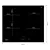 NEFF T66FHE4L0 60cm Flex Induction Electric Hob in Black