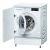 NEFF W543BX0GB 8kg Integrated Washing Machine, 1400 rpm - White with A+++ Energy Rating