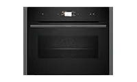 NEFF C24FS31G0B Built In Under  Compact Oven With Steam Function Graphite