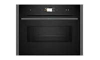 NEFF C24MS71G0B Built-in Compact Oven With Microwave Function Graphite