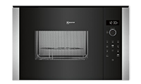 NEFF HLAGD53N0B Built In Microwave With Grill - Black