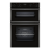 NEFF U1ACE2HG0B 59.4cm Built In Electric Double Oven - Black with Graphite Trim 