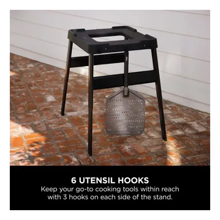 Ninja 4718J800EUUK Woodfire Universal Adjustable Stand & Side Table