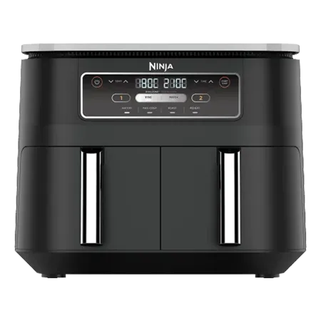 Ninja AF200UK Foodi 4-in-1 Dual Zone 7.6L Air Fryer - Black