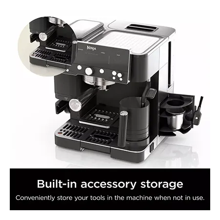 Ninja ES601UKBK Luxe Café Premier Espresso Machine - Midnight Black Ninja ES601UKBK Luxe Café Premier Espresso Machine - Midnight Black